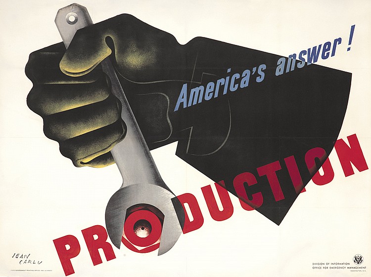Production America’s Answer, hand
