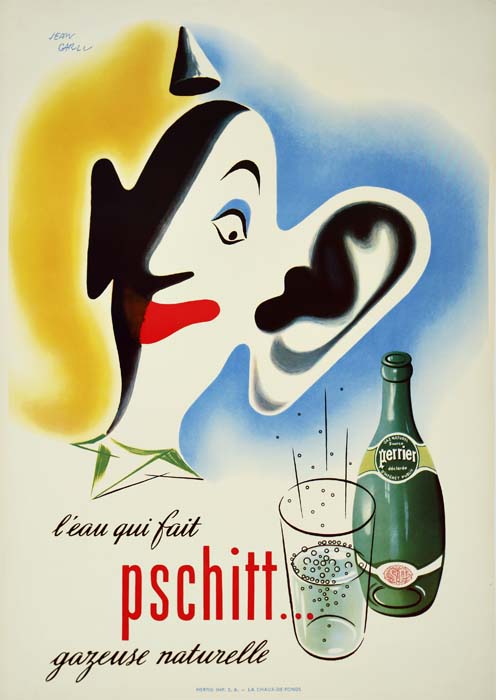 L’eau qui fait, pschitt, man with ear