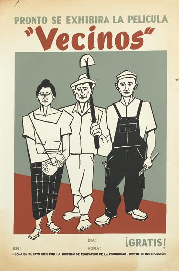 Pronto se Exhibira la Pelicula Vecinos, workers