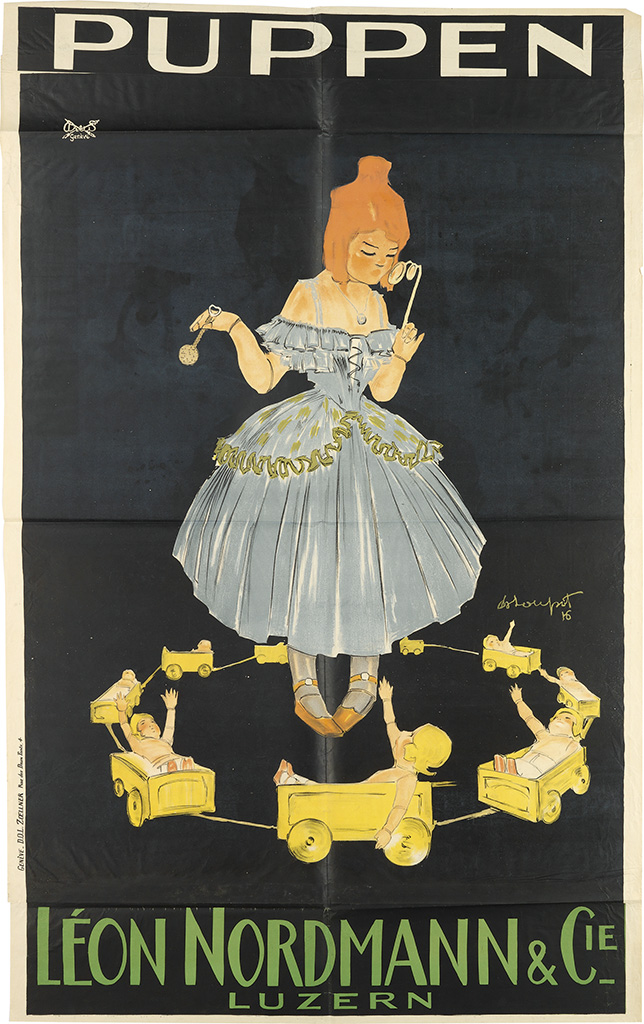 Leon Nordmann and Cie, Puppen, girl in blue