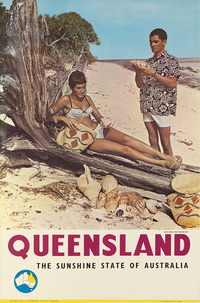 Queensland, The Sunshine State of Australia, couple on the beach