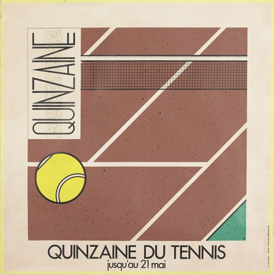Quinzaine du Tennis, court
