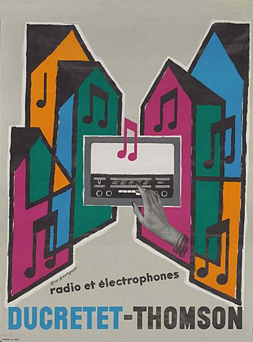 Ducretet Thomson, music notes