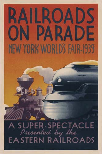 Railroads on Parade, New York World’s Fair 1939, trains