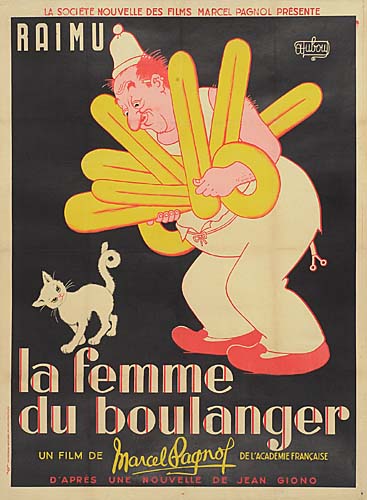 Raimu la Femme du Boulanger, clown