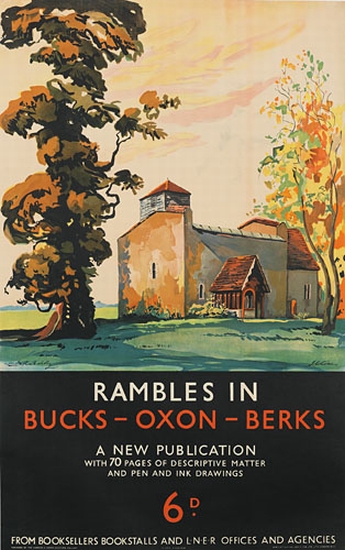 Rambles in Bucks, Oxon, Berks, stone house