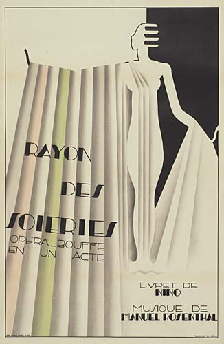 Rayon des Soieries, woman in white