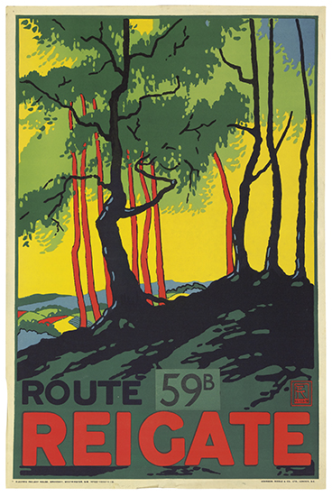 Route Reigate, forest