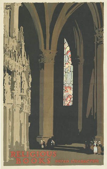 Religious Books, inside of a church