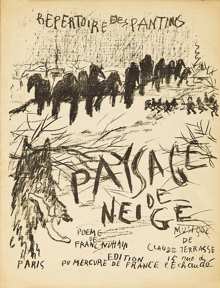 Repertoire des Pantins, Paysage de Neige, sketch