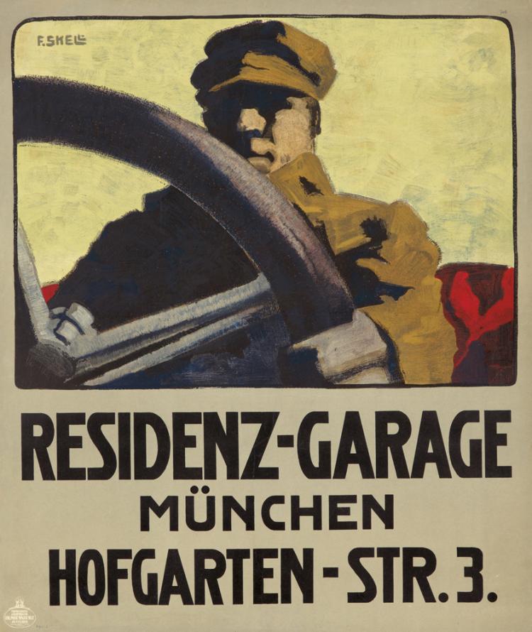 Residenz-Garage Munchen Hofgarten, man driving