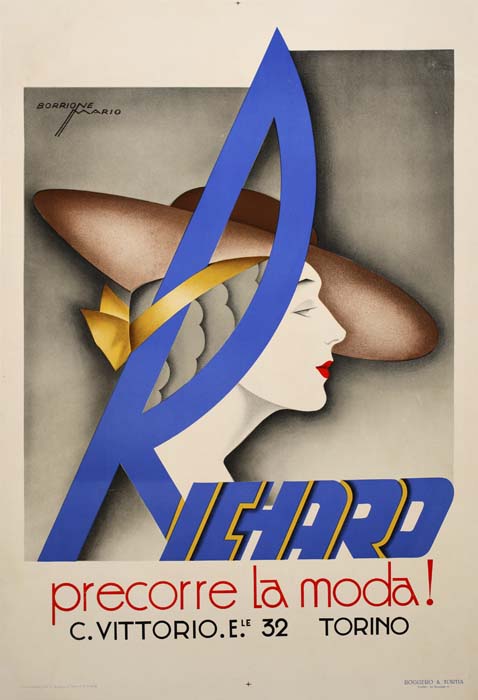 Richard Precorre la Moda, woman in brown hat