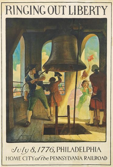 Ringing Out Liberty, July 8, 1776, liberty bell