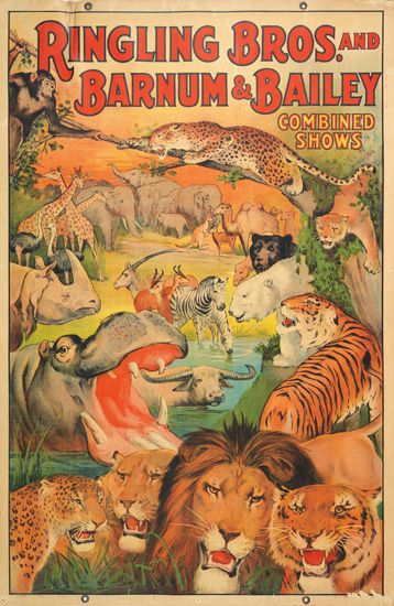 Ringling Bros and Barnum and Bailey Combined Shows, animals