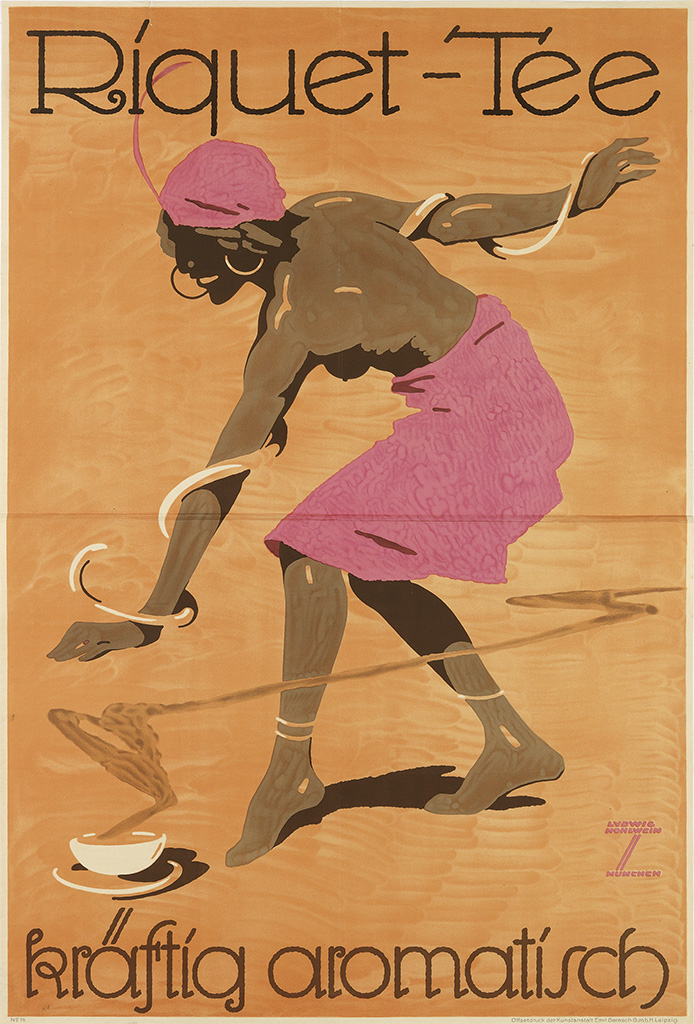 Riquet-Tee, Kraftig Aromatisch, woman in pink