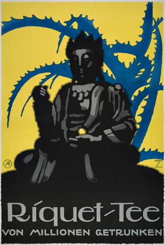 Riquet-Tee, yellow poster