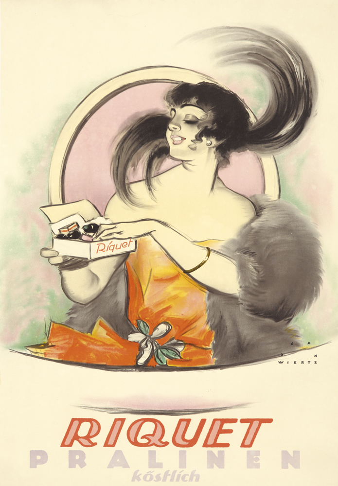 Woman in yellow, Riquet