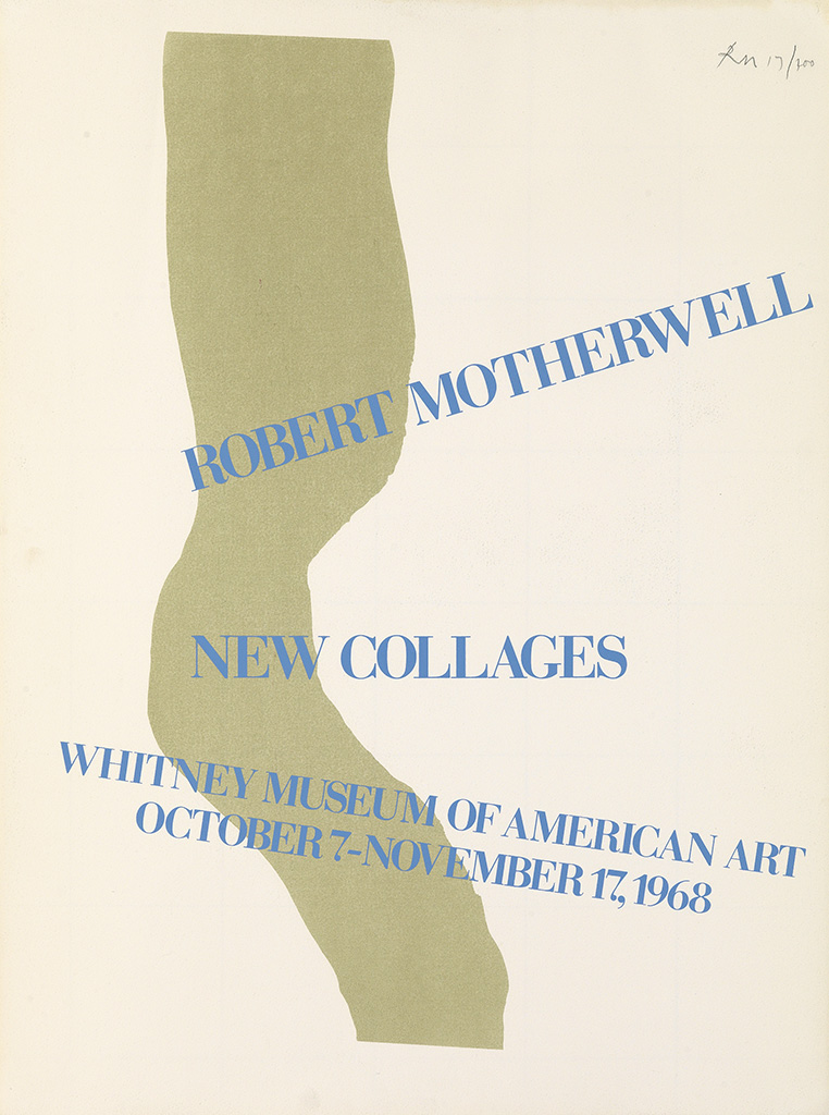 Robert Motherwell New Collages