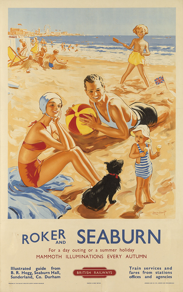 Roker and Seaburn, family on the beach