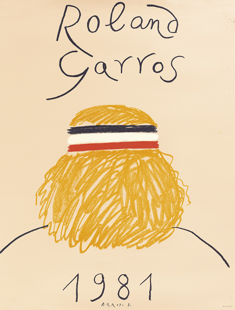 Roland Garros 1981, blonde hair