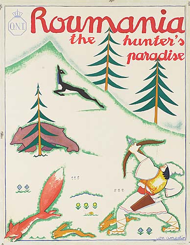 Roumania, the Hunter’s Paradise, animals and hunter