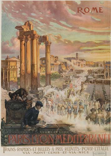 Rome Paris Lyon Mediterranee, ruins