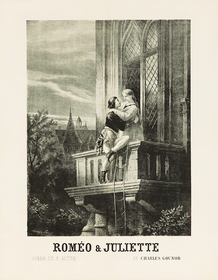 Romeo and Juliette, balcony scene