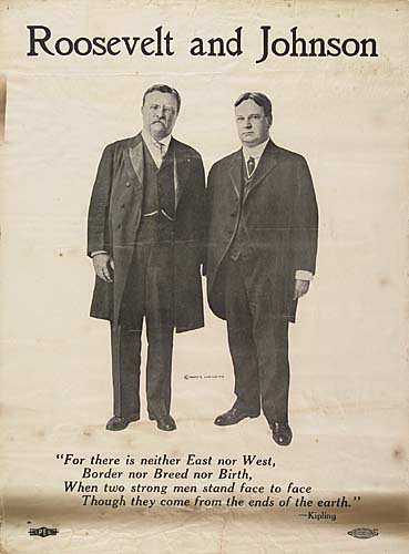 Roosevelt and Johnson, Kipling quote