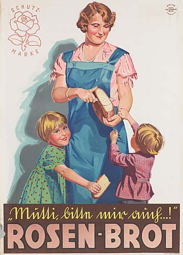 Rosen Brot, woman with children