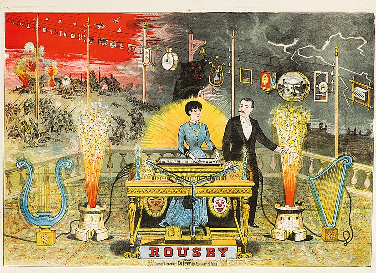 Couple at piano, Rousby