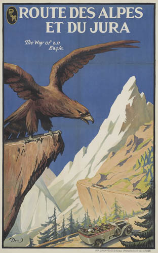 Route des Alpes et du Jura, hawk