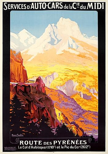 Route des Pyrenees Services d’Auto Cars, mountain
