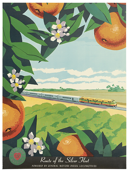 Route of the Silver Fleet, oranges