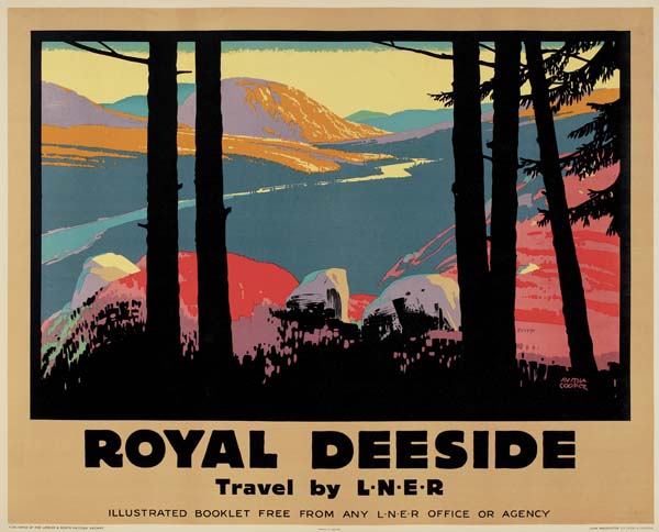 Royal Deeside, mountains, trees