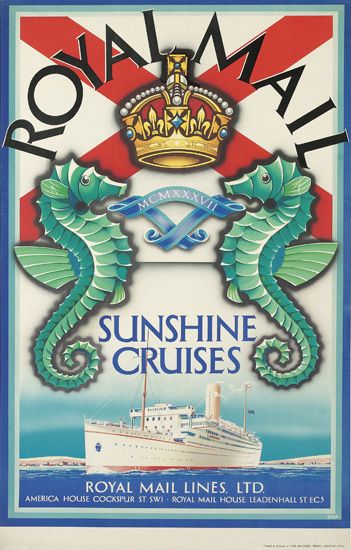 Royal Mail Sunshine Cruises, seahorses