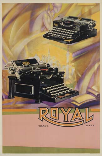 Royal Trade Mark, typewriters
