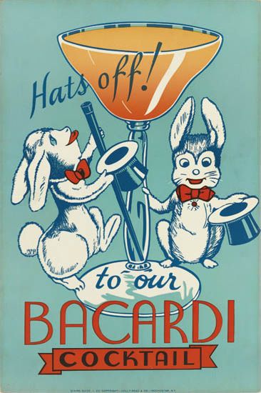 Bacardi Cocktail, glass