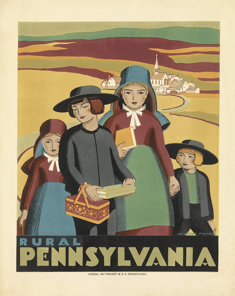 Rural Pennsylvania, Amish children