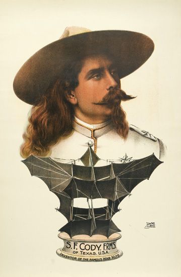 S.F. Cody FRMS, man’s bust