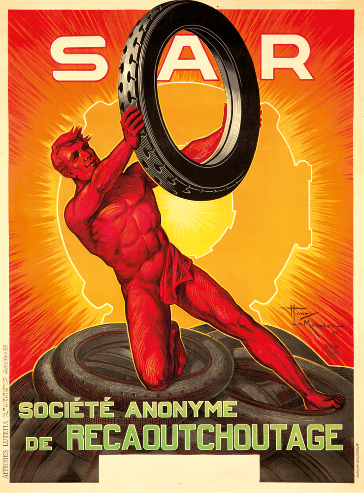 Red man, tire, SAR