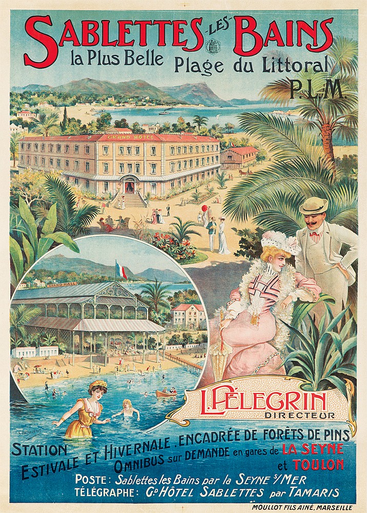 Sablettes Bains la Plus Belle, women swimming