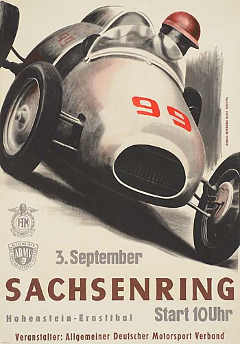 Silver car, Sachsenring