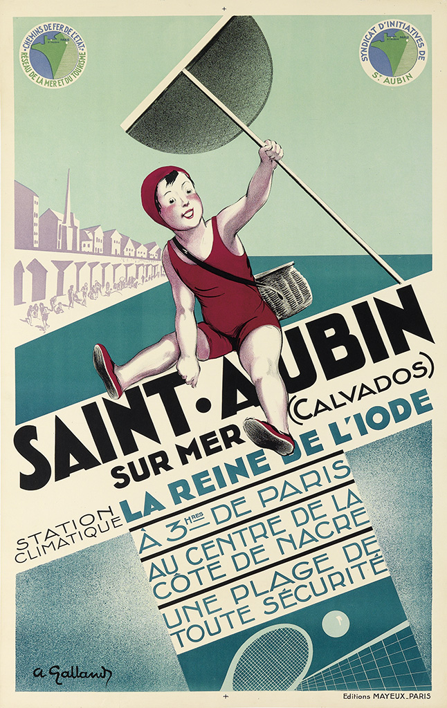 Saint Aubin Sur Mer, little girl in red