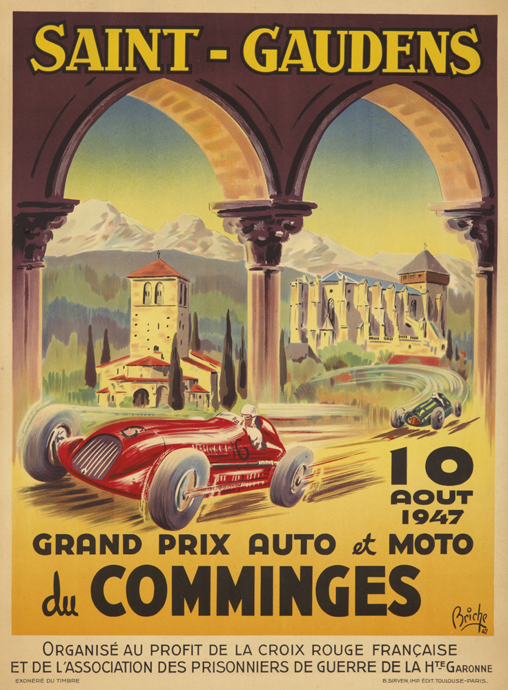 Saint-Gaudens Grand Prix Auto et Moto du comminges, red car racing