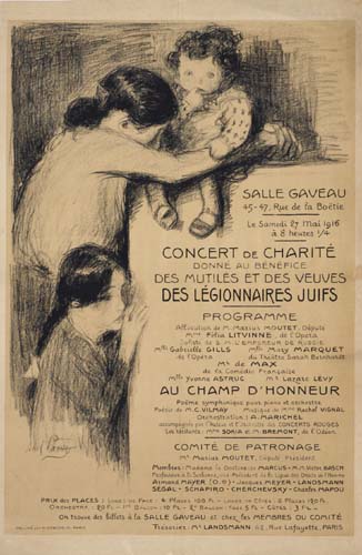Concert de Charite, sketch of woman and children