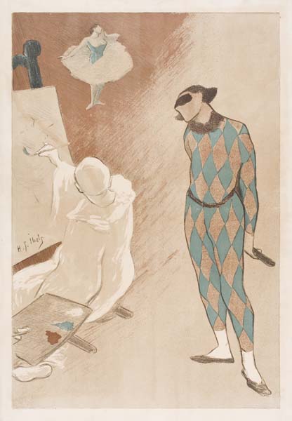 Wordless poster, painter