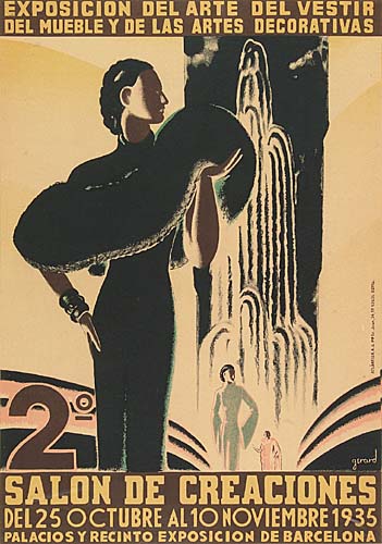 Salon de Creaciones, woman in black