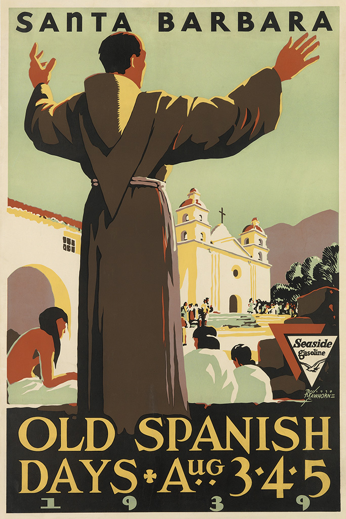 Santa Barbara Old Spanish Days, monk