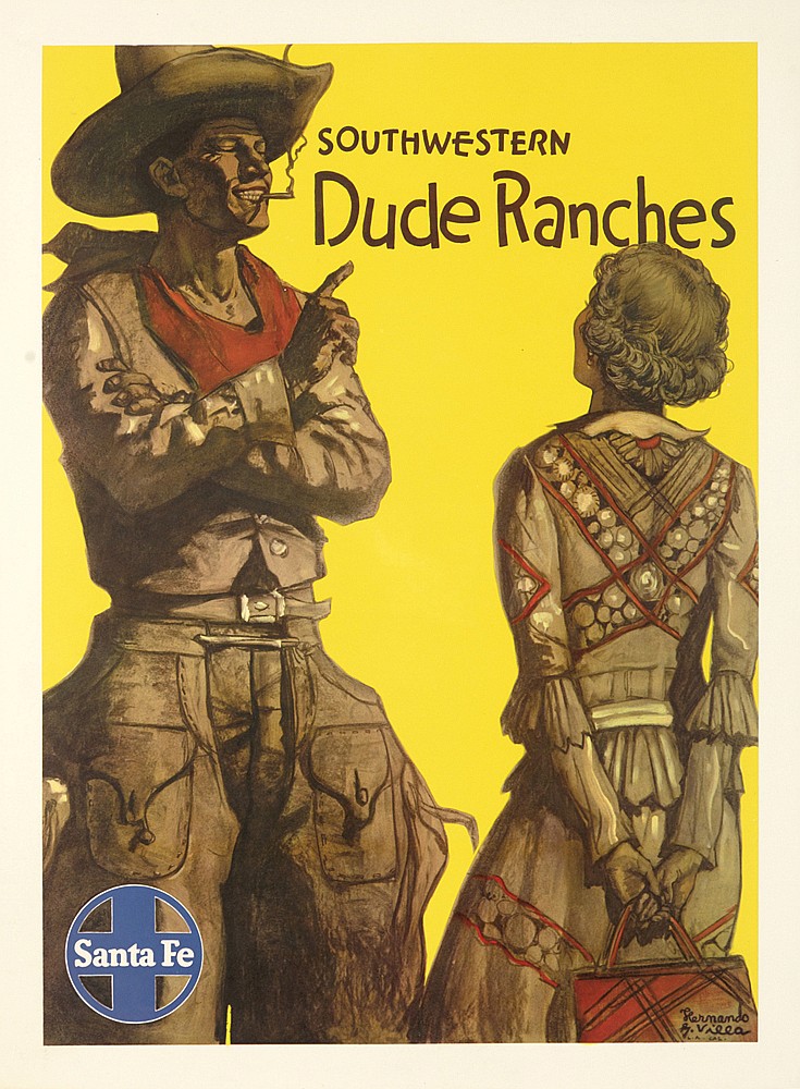 Santa Fe, Southwestern Dude Ranches, cowboy