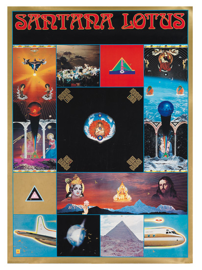 Santana Lotus, several paintings